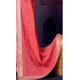 Magnificent Pink Colored Embroidered Faux Georgette Saree